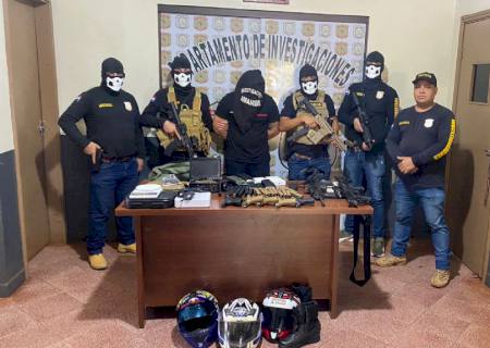 Ex-morador de Nova Andradina é preso com armamento em Pedro Juan Caballero
